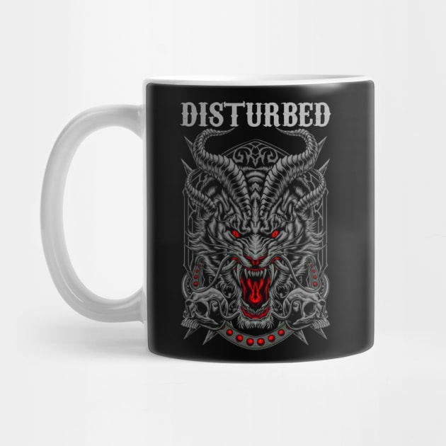 DISTURBED BAND MERCHANDISE by Rons Frogss